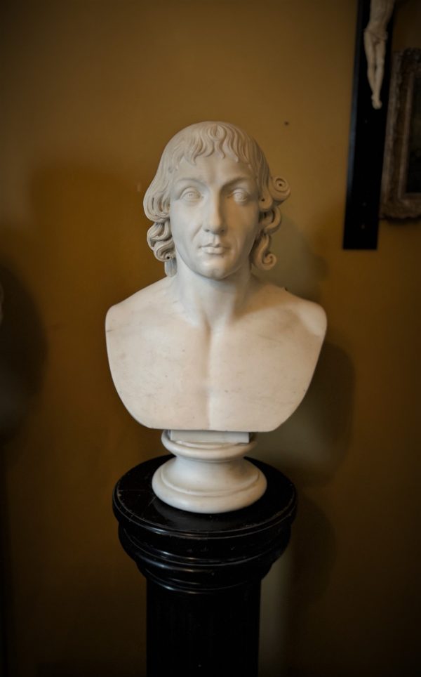 Marble Bust of Copernicus by N. Marchetti