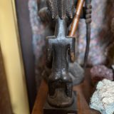 African Tribal wood carved Fertility statue. - Image 2