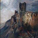 An Oil Painting of 'Astudin Drachenfels' - Image 3