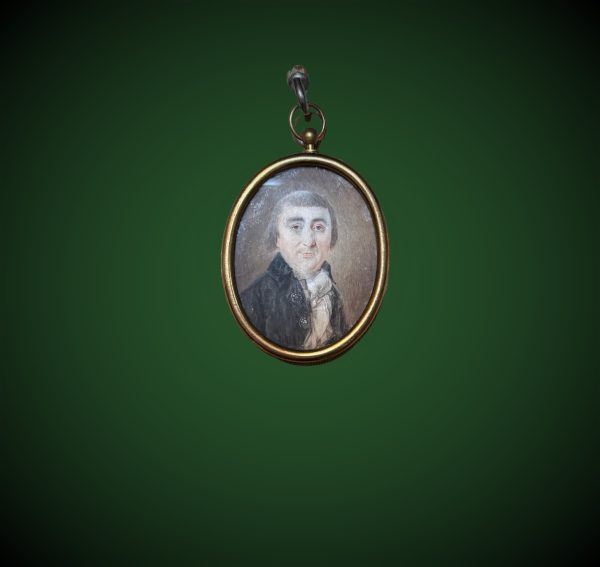 Miniature pendant portrait